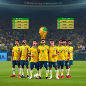 Veja quanto cada time brasileiro receberá por convocados para a Copa